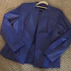 Lafayette 148 🌟 purple leather jacket